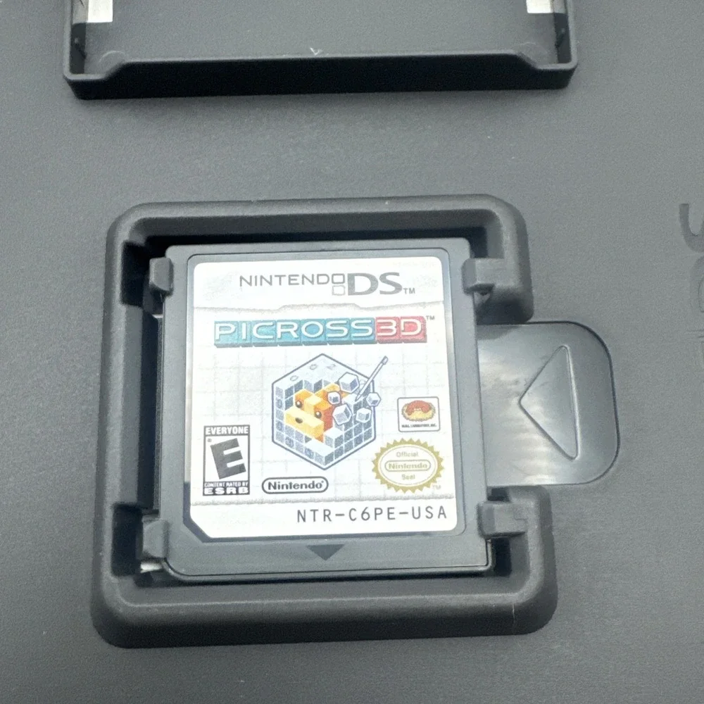PICROSS 3D PUZZLES NINTENDO DS VIDEO GAME TESTED CIB NEW OPEN BOX